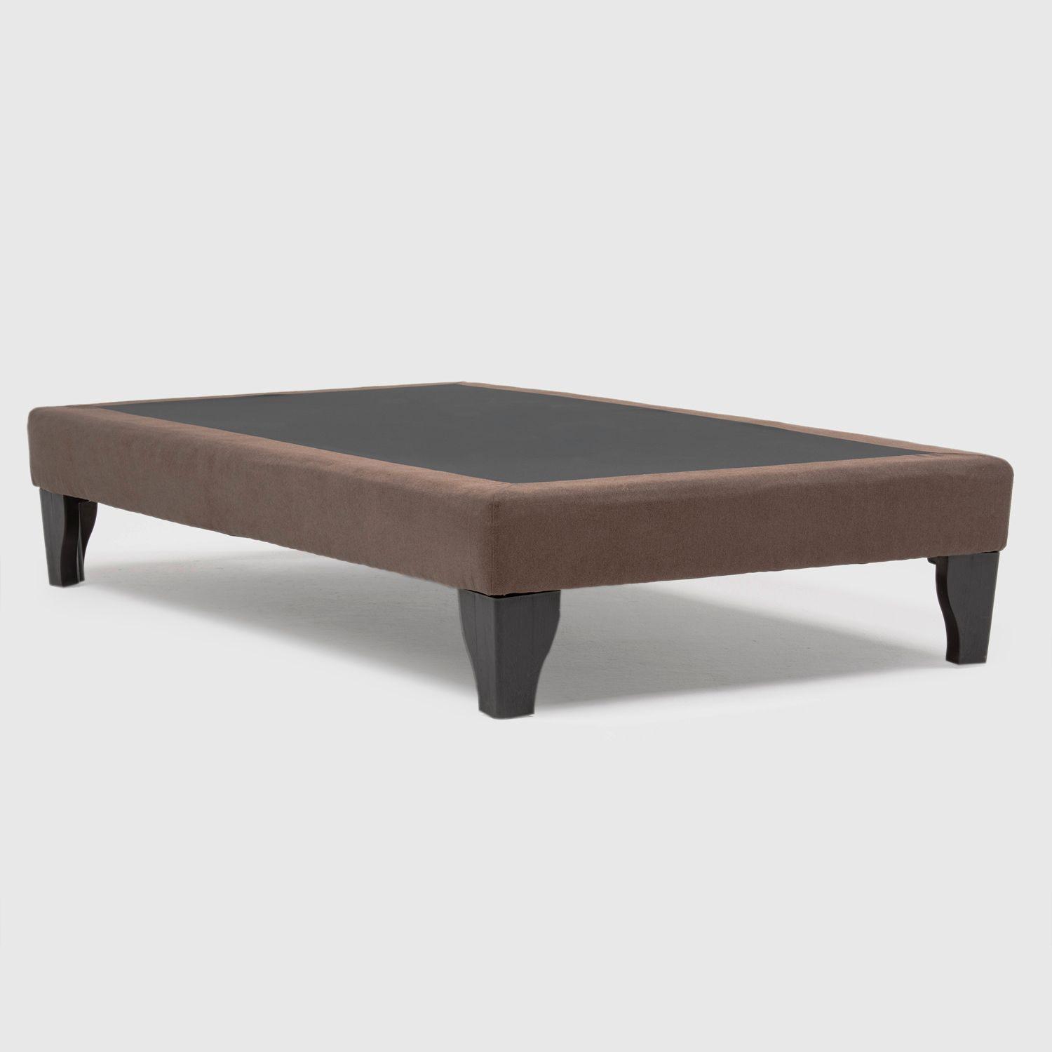 Base Cama Europea Max 1,5 Plaza Chocolate-0