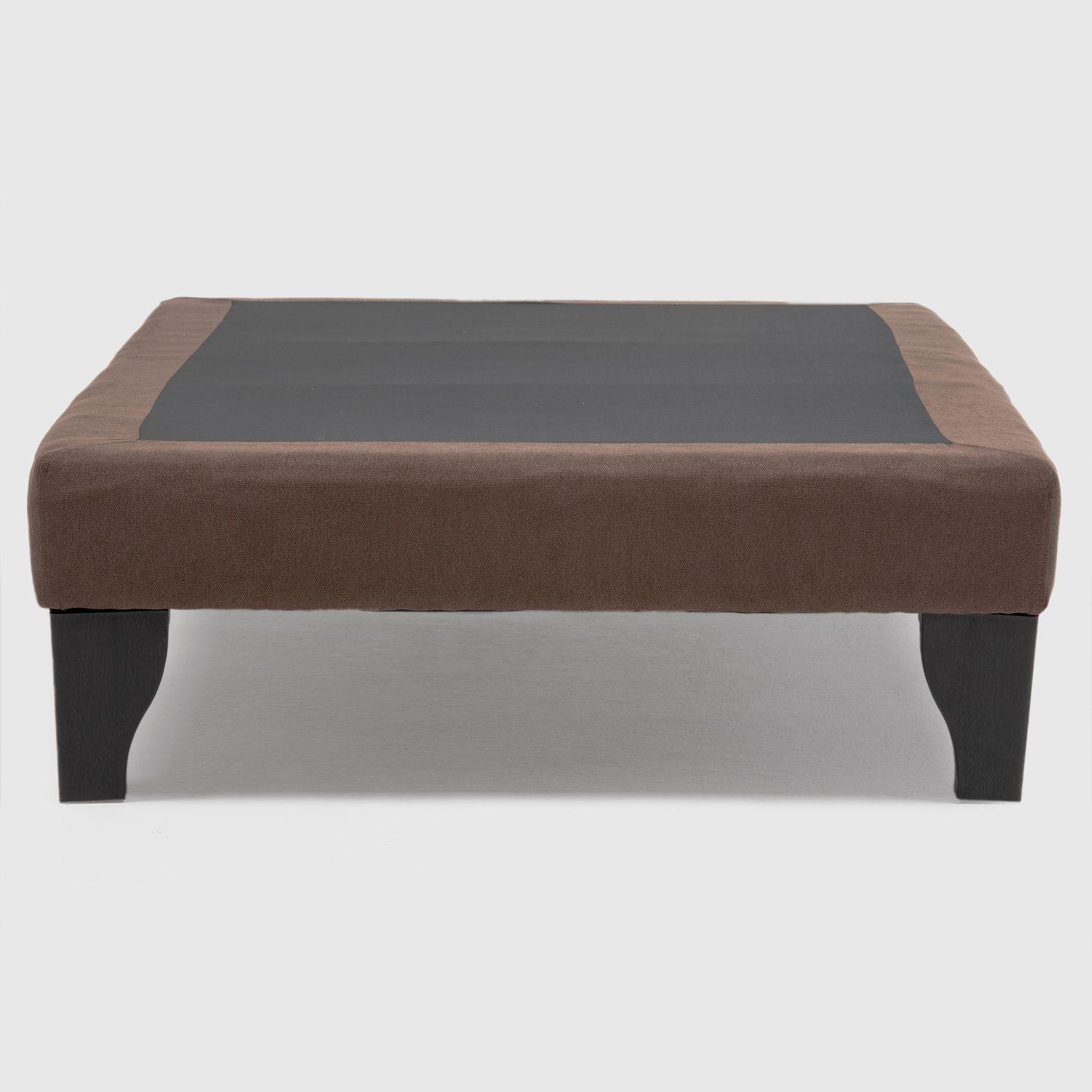 Base Cama Europea Max 1,5 Plaza Chocolate-2