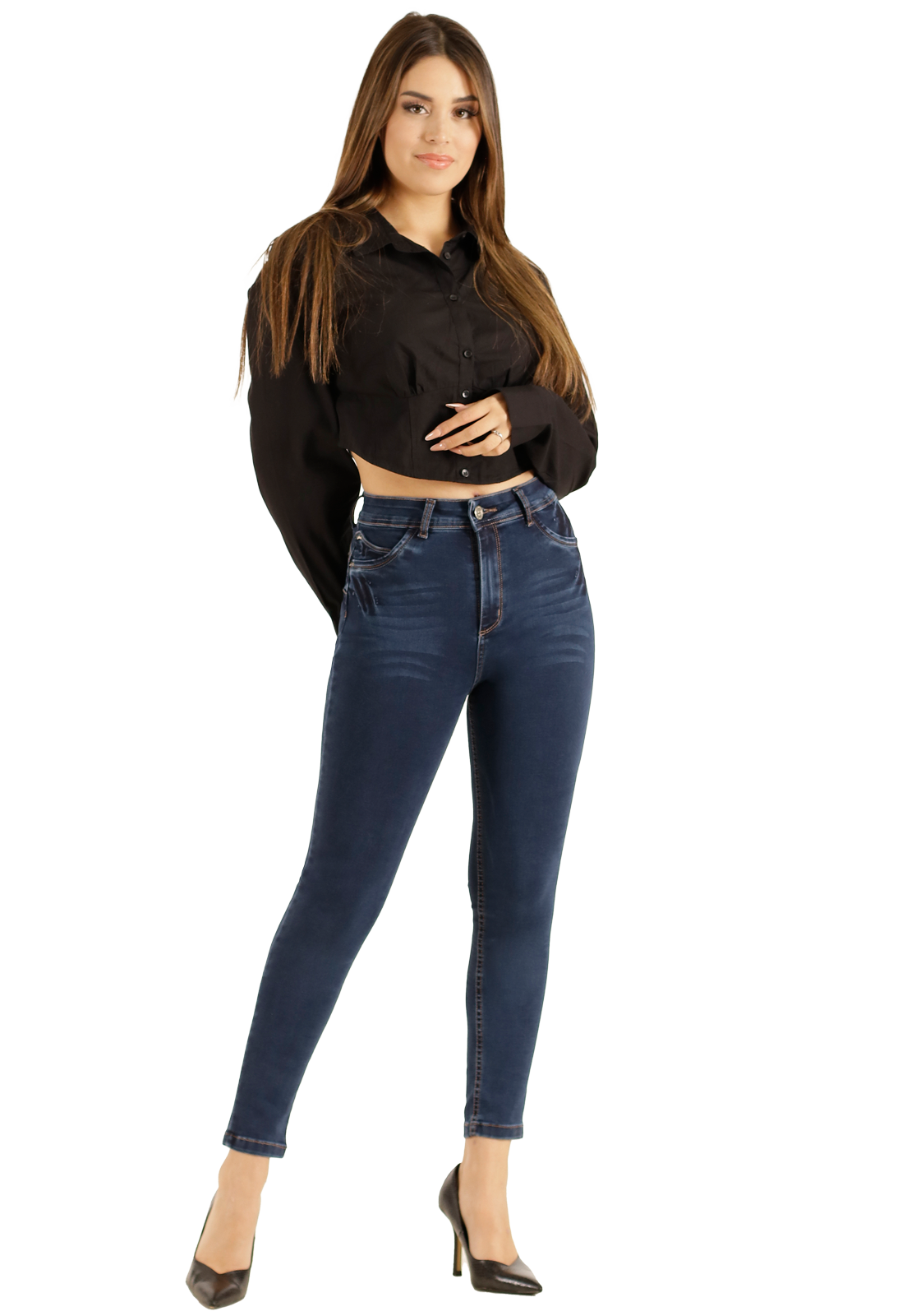 Jeans Bonita Naomi Blue Mujer  -0