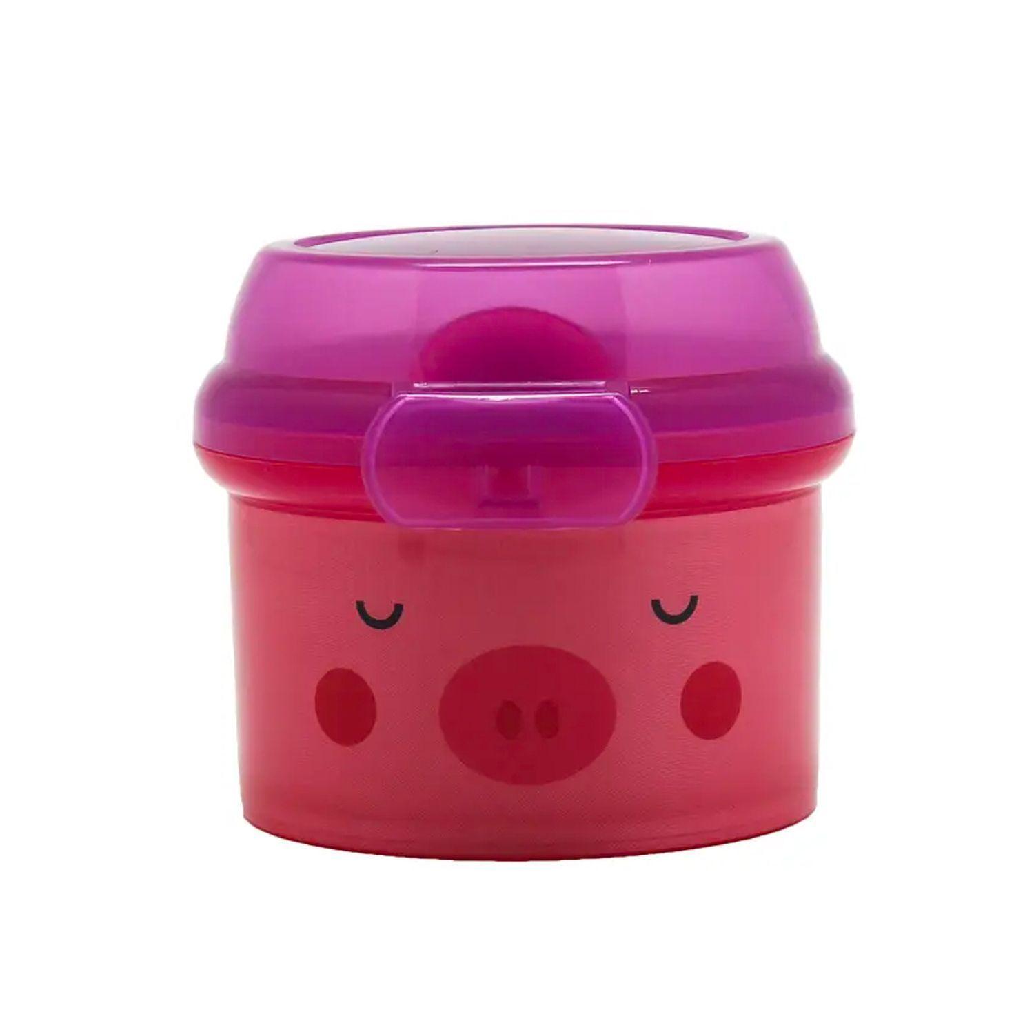 Porta Snack Animal Collection 280 ml Rosado - KIDO-4