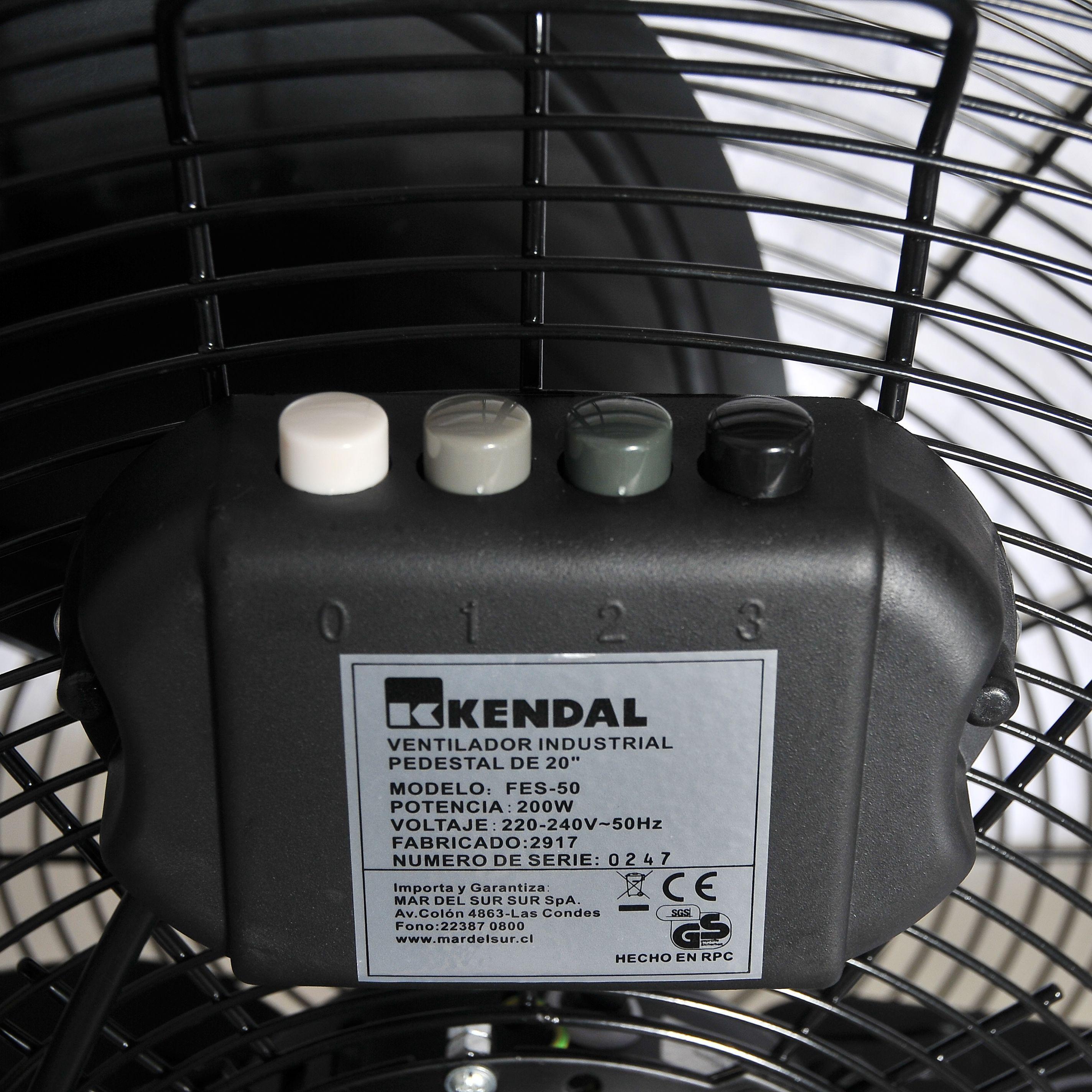 Ventilador Industrial Pedestal 20"  Fes-50-1