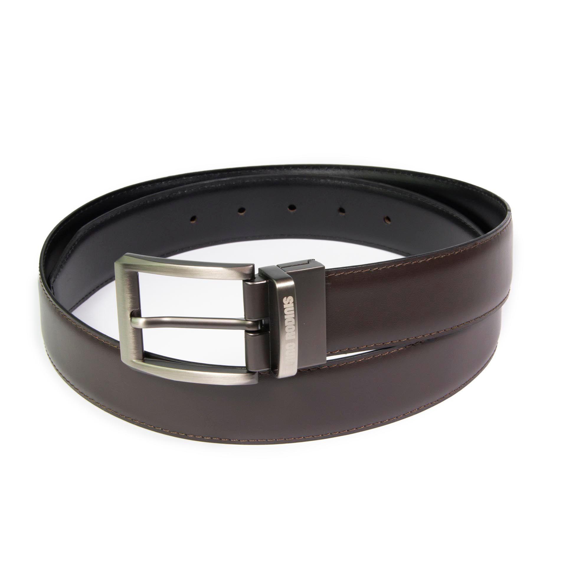 Cinturón Gino Rodinis 1964 Negro/Café - 110cm -0