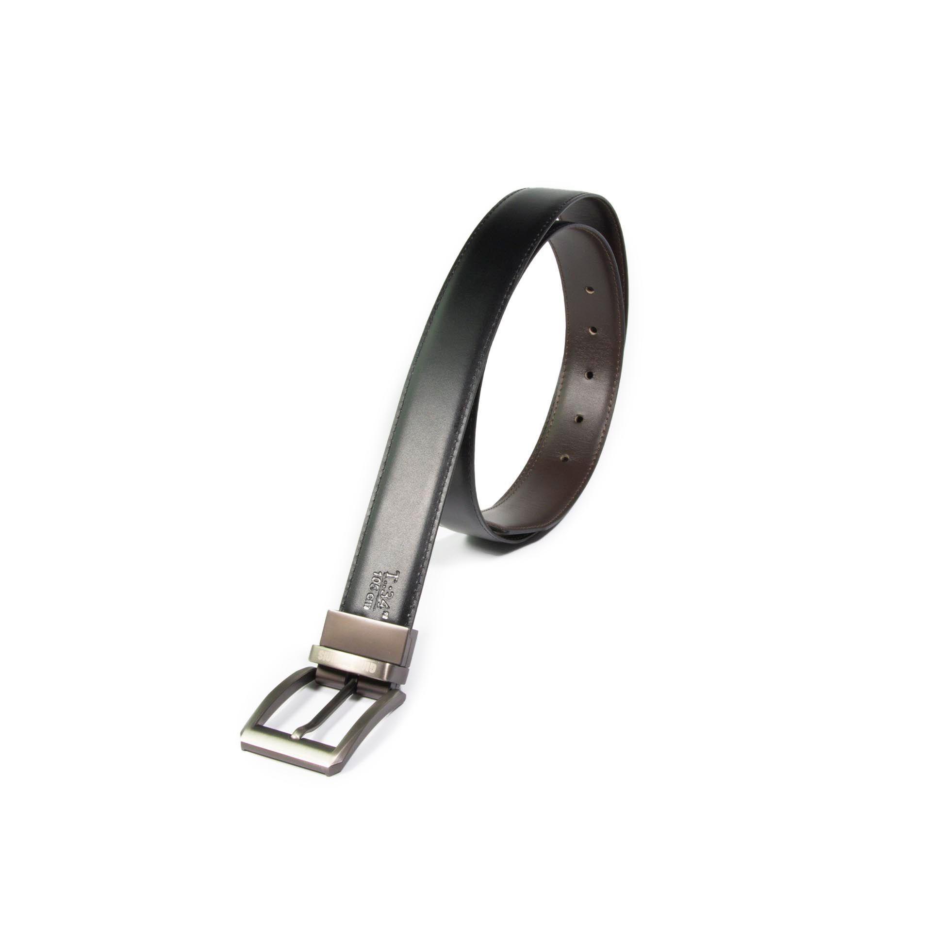 Cinturón Gino Rodinis 1964 Negro/Café - 110cm -1