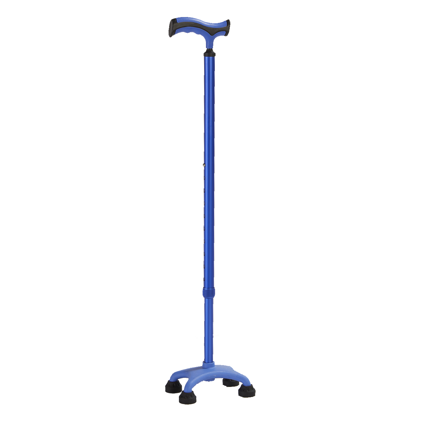 Bastón de 4 Apoyos T Premium Azul-0