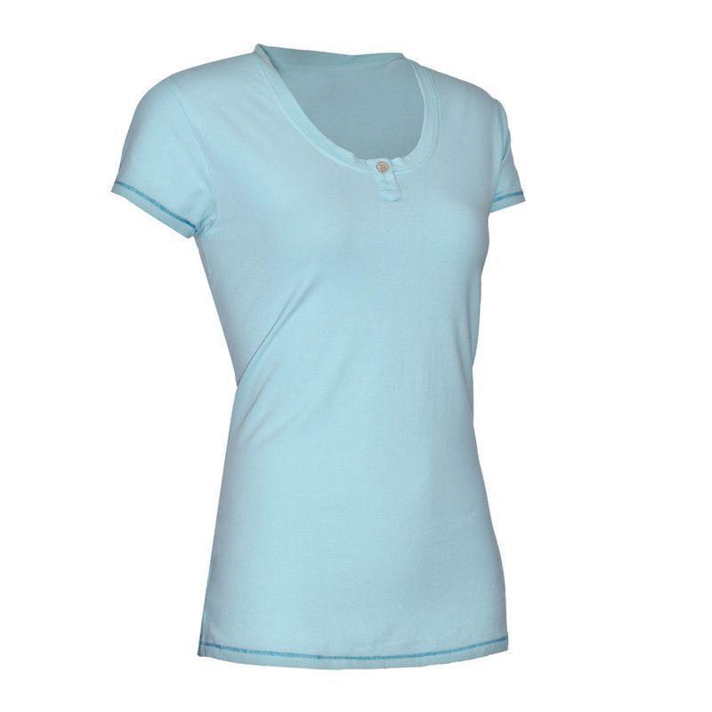 Polera Jersey Botón Mujer-2