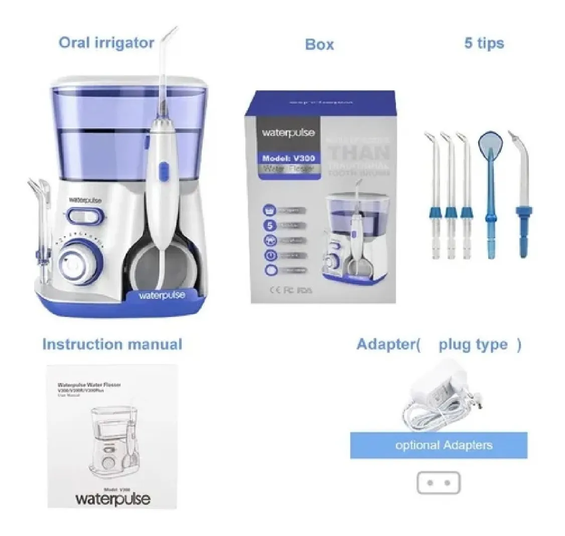 Waterpulse Irrigador Oral Limpiador Dental 800ml Odontología-2