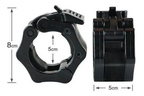 SEGUROS BARRA OLIMPICA LOCKJAW GRIP COLLARINES HALTEROFILIA-NEGRO-3