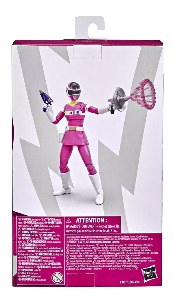 Figura Power Rangers Lightning Collection - In Space Pink-1