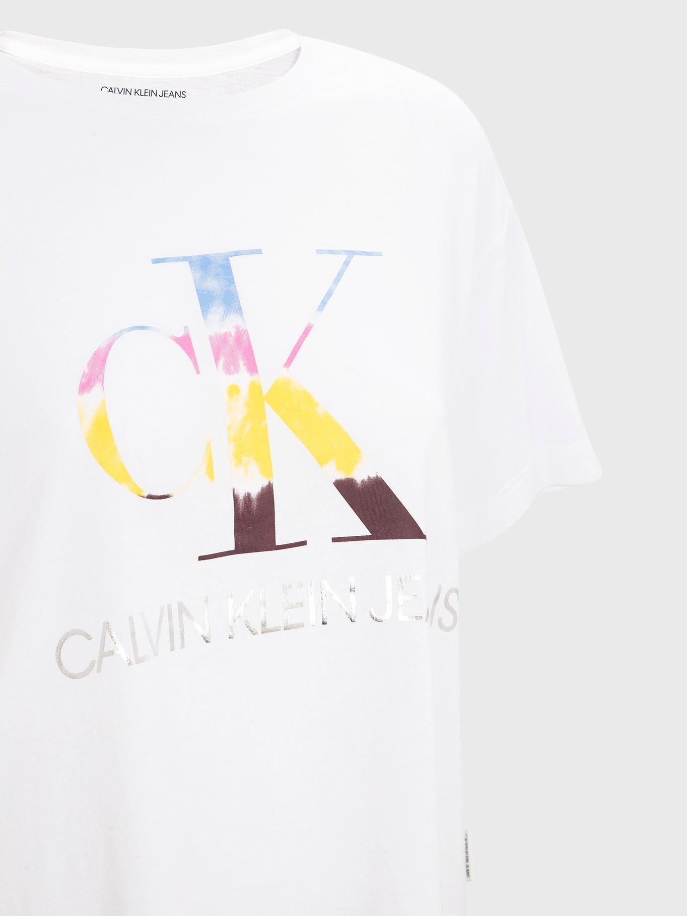 Polera Oversized Blanco Calvin Klein-2