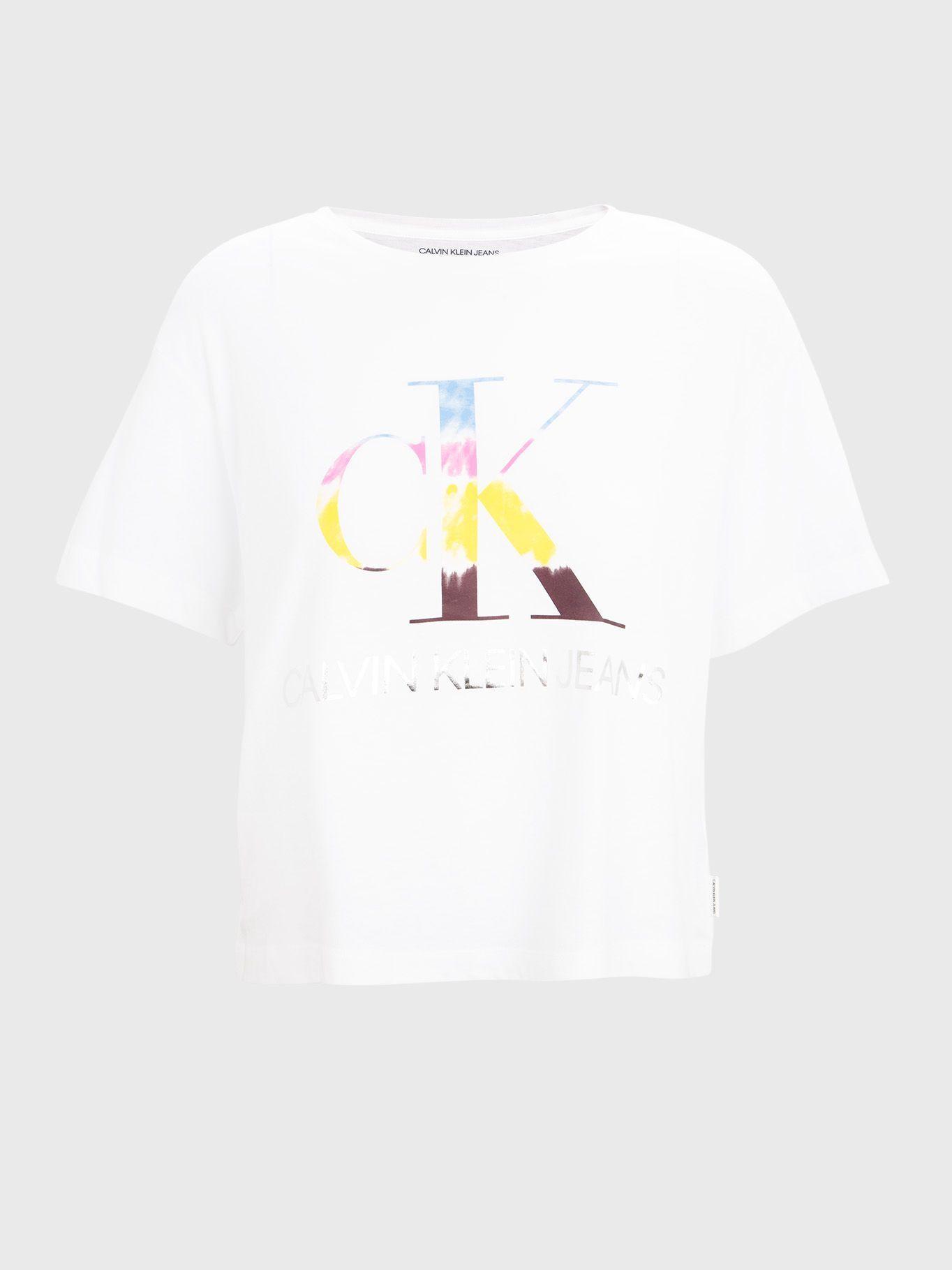Polera Oversized Blanco Calvin Klein-0