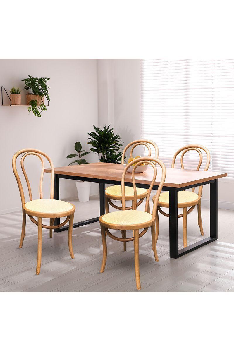 Pack 2 Sillas de Comedor Round Back Cerezo-1