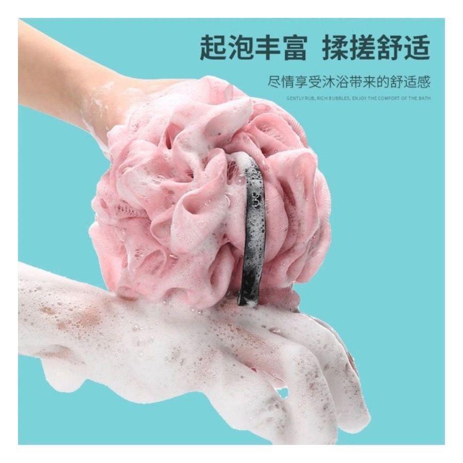 Pack de 3 Esponjas de Baño Exfoliante de Cuerpo Suave Ducha-1