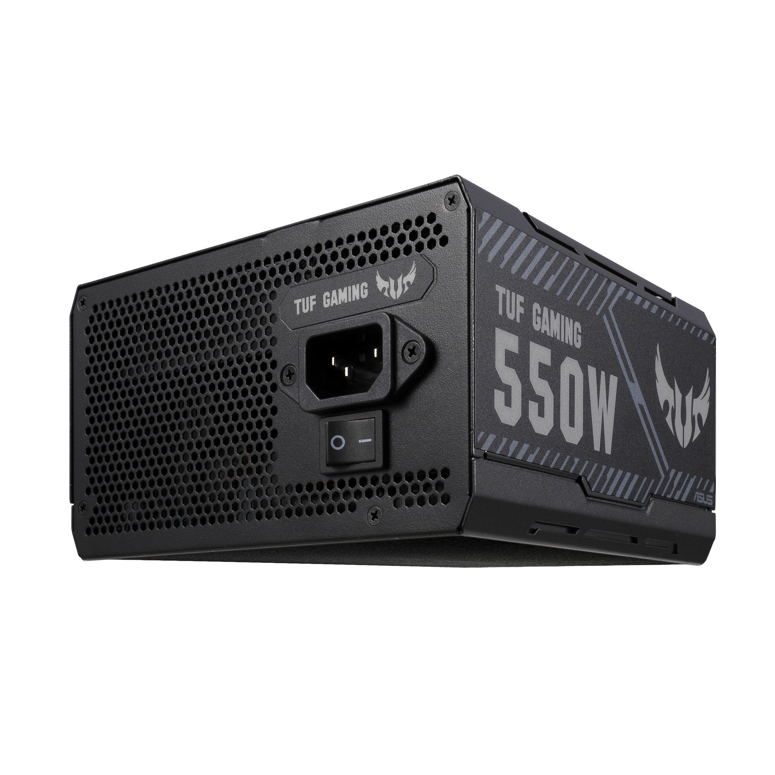 Fuente de poder Asus TUF Gaming, 550W, Certificada 80+ Plus Bronze, No modular-1