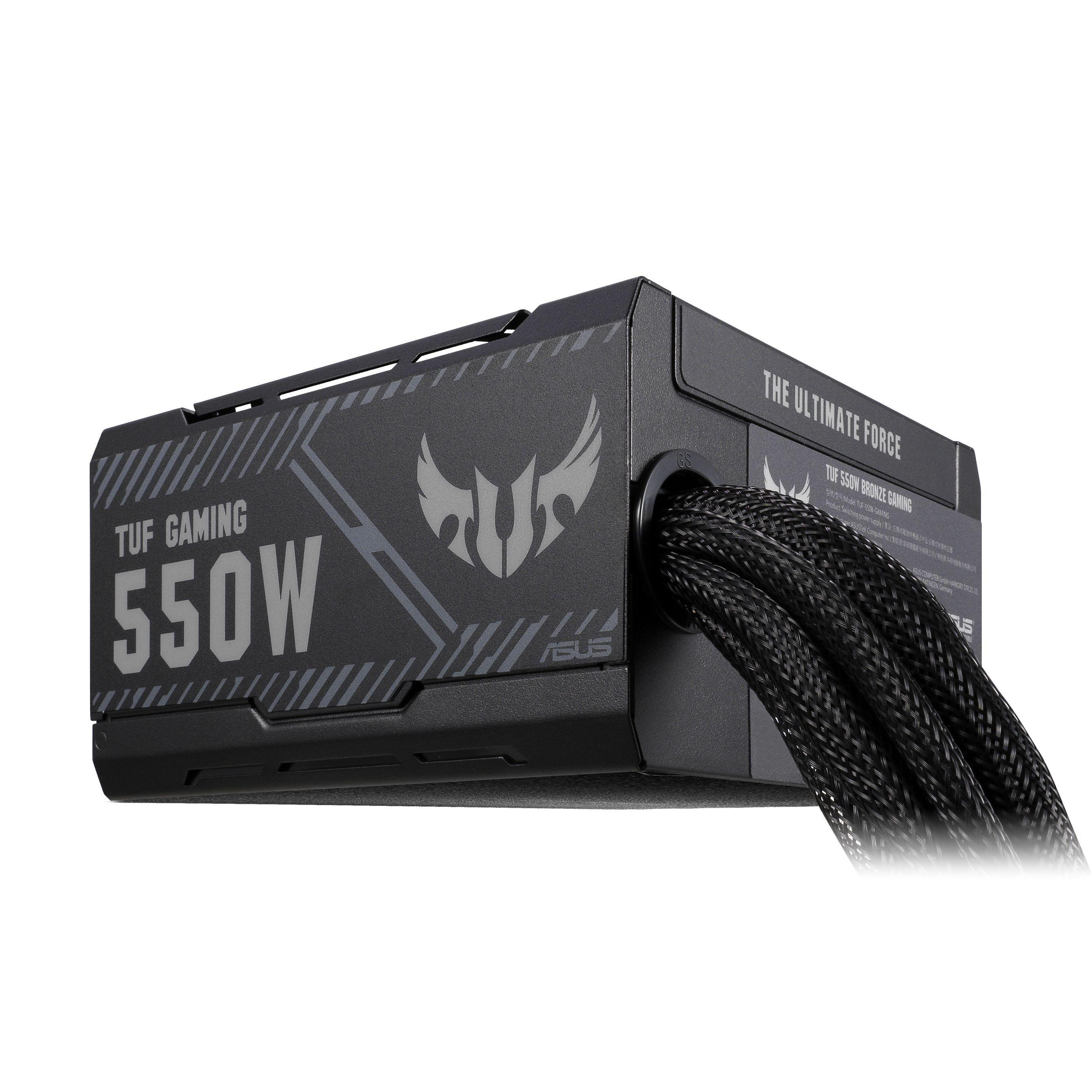 Fuente de poder Asus TUF Gaming, 550W, Certificada 80+ Plus Bronze, No modular-2