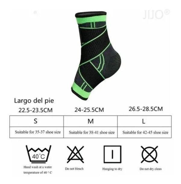 Tobillera Ortopédicas Anti Esguince Tendinitis Para Unisex-0