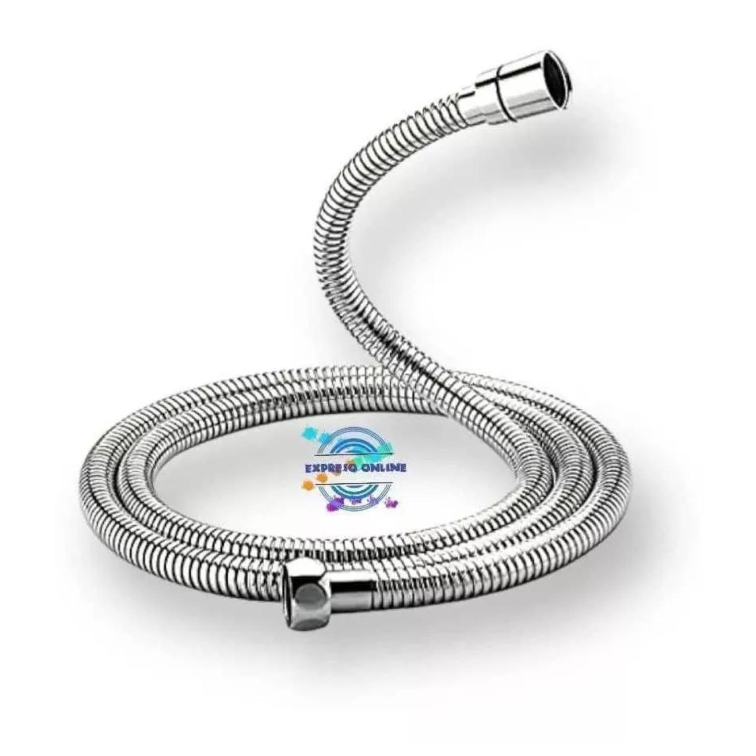 Cabezal Ducha Spa Alta Presion Turbina Espiral Acero Inox-3