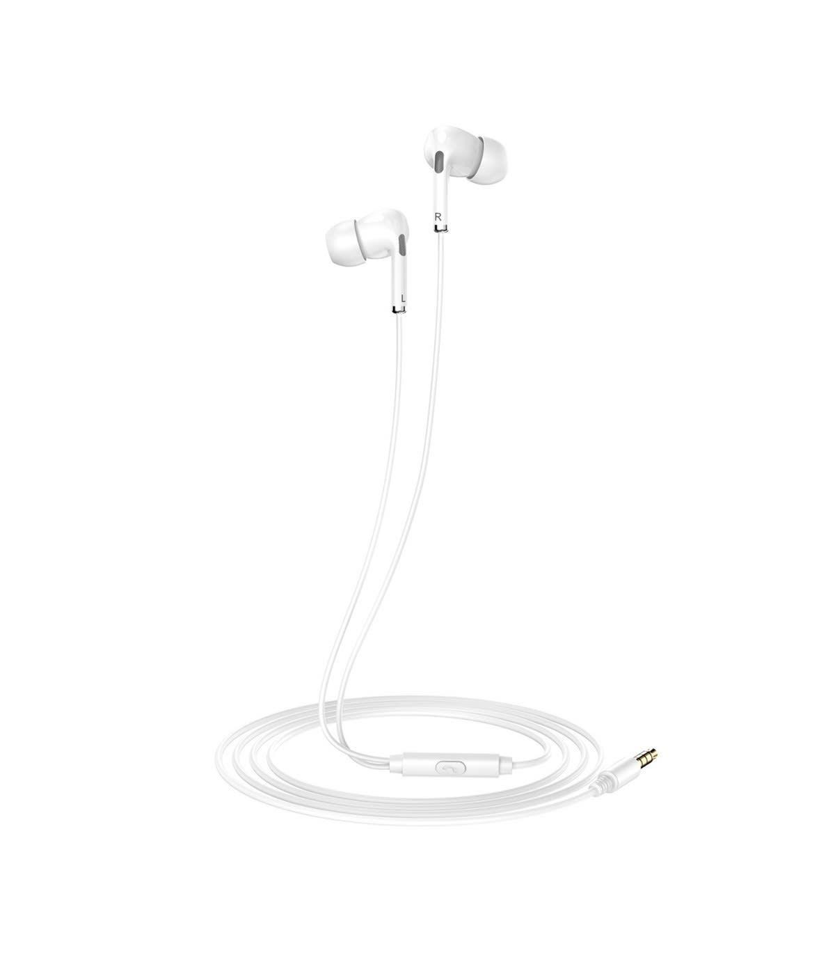 Audifono Blanco In Ear TF-H150 Telefunken-0