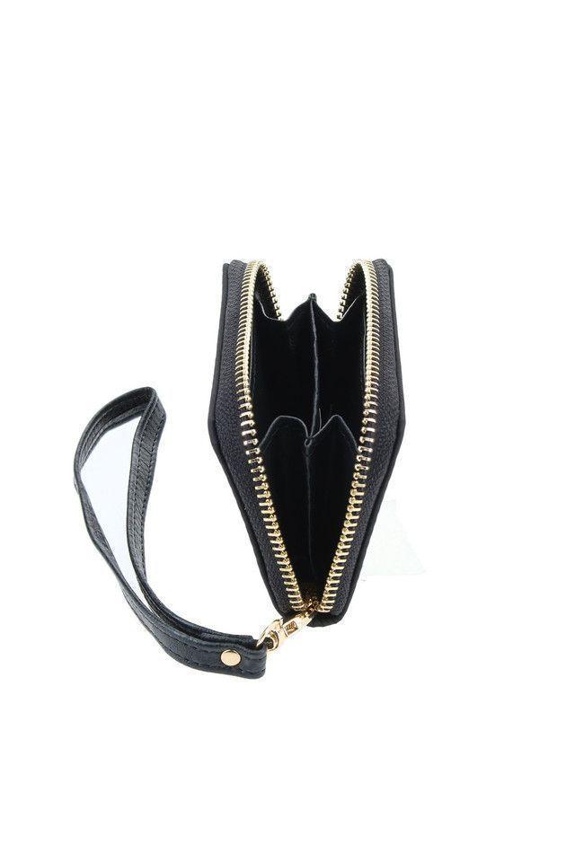 Billetera Chica Negra Nylon iD-1