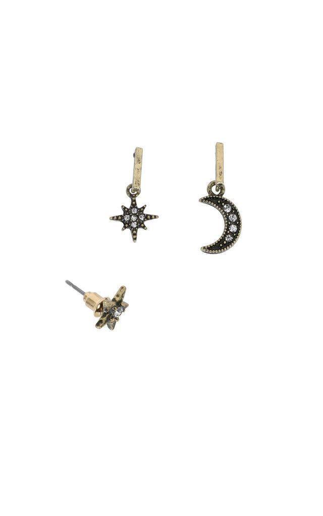 Set Aros Cosmo Dorados Humana-0