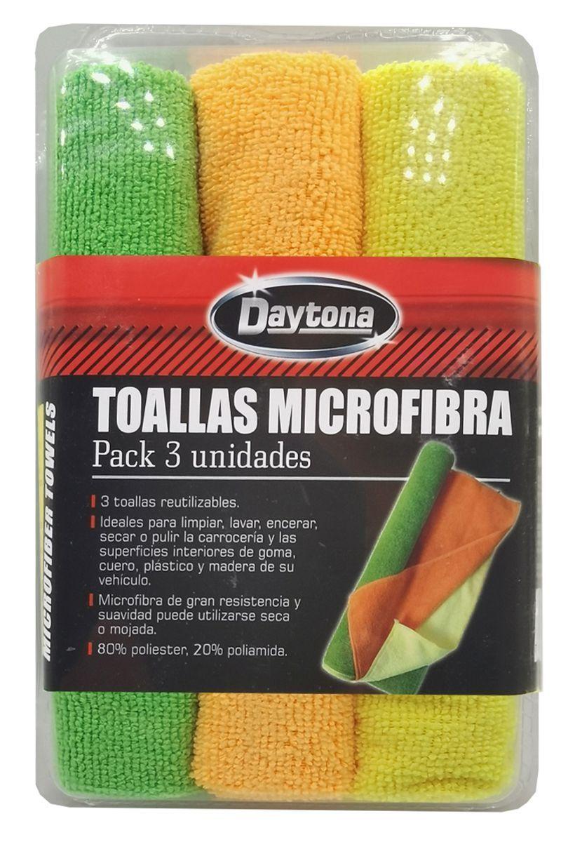 Paños microfibra limpieza 3 unidades 40 x 40 cms-0