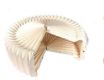 Pantalla de lámpara colgante de papel-1