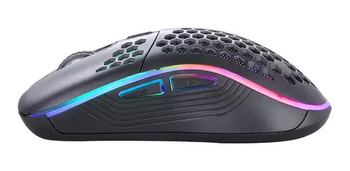 Mouse Gamer Alambrico Luz Rgb Programable Xtrike Me Gm-512-1