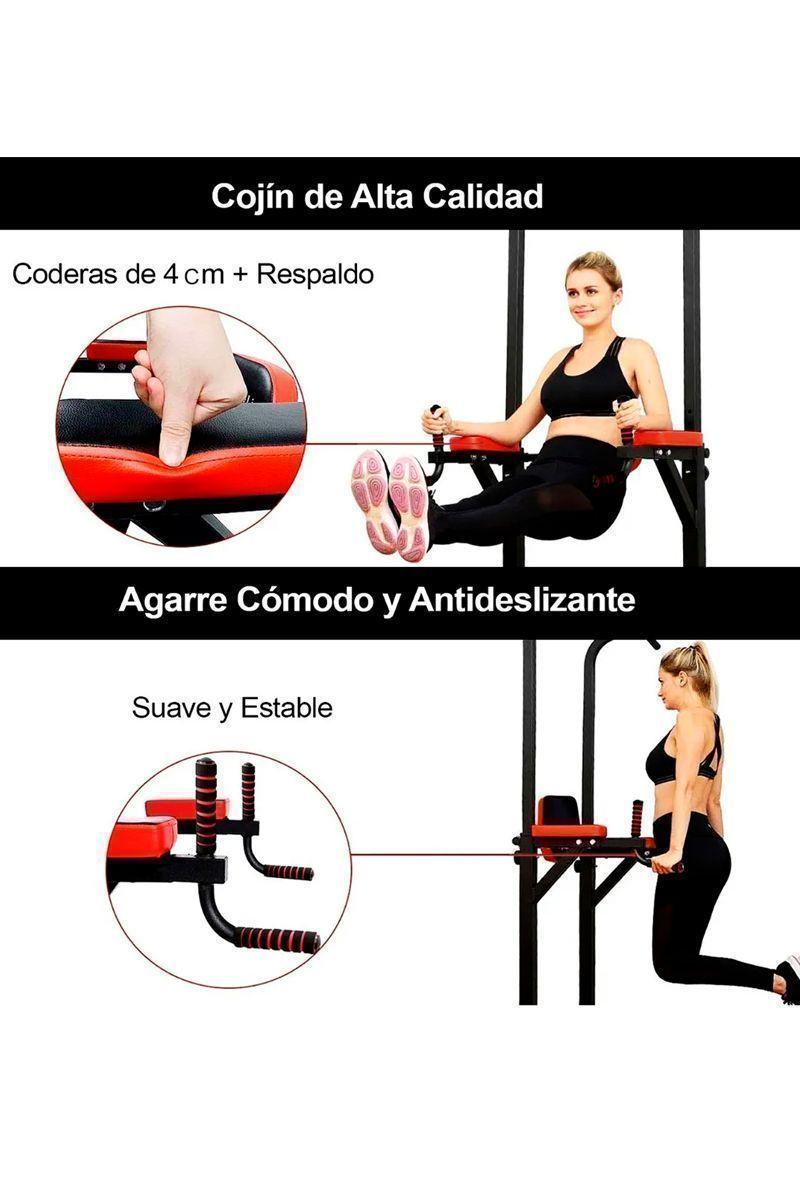 Estación Entrenamiento Barras Dominadas-3