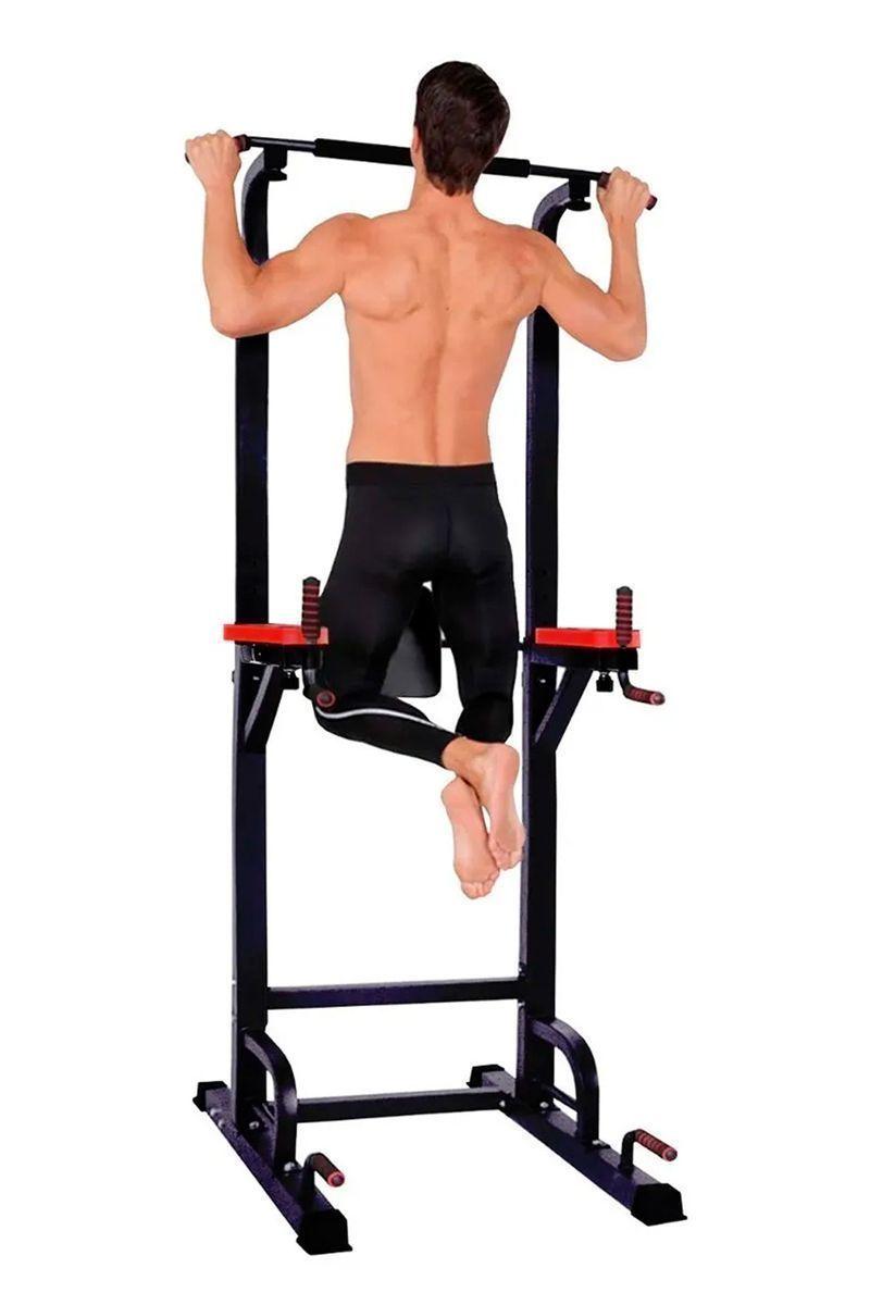 Estación Entrenamiento Barras Dominadas-1