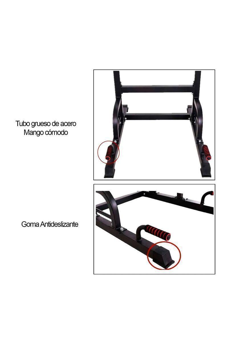 Estación Entrenamiento Barras Dominadas-4