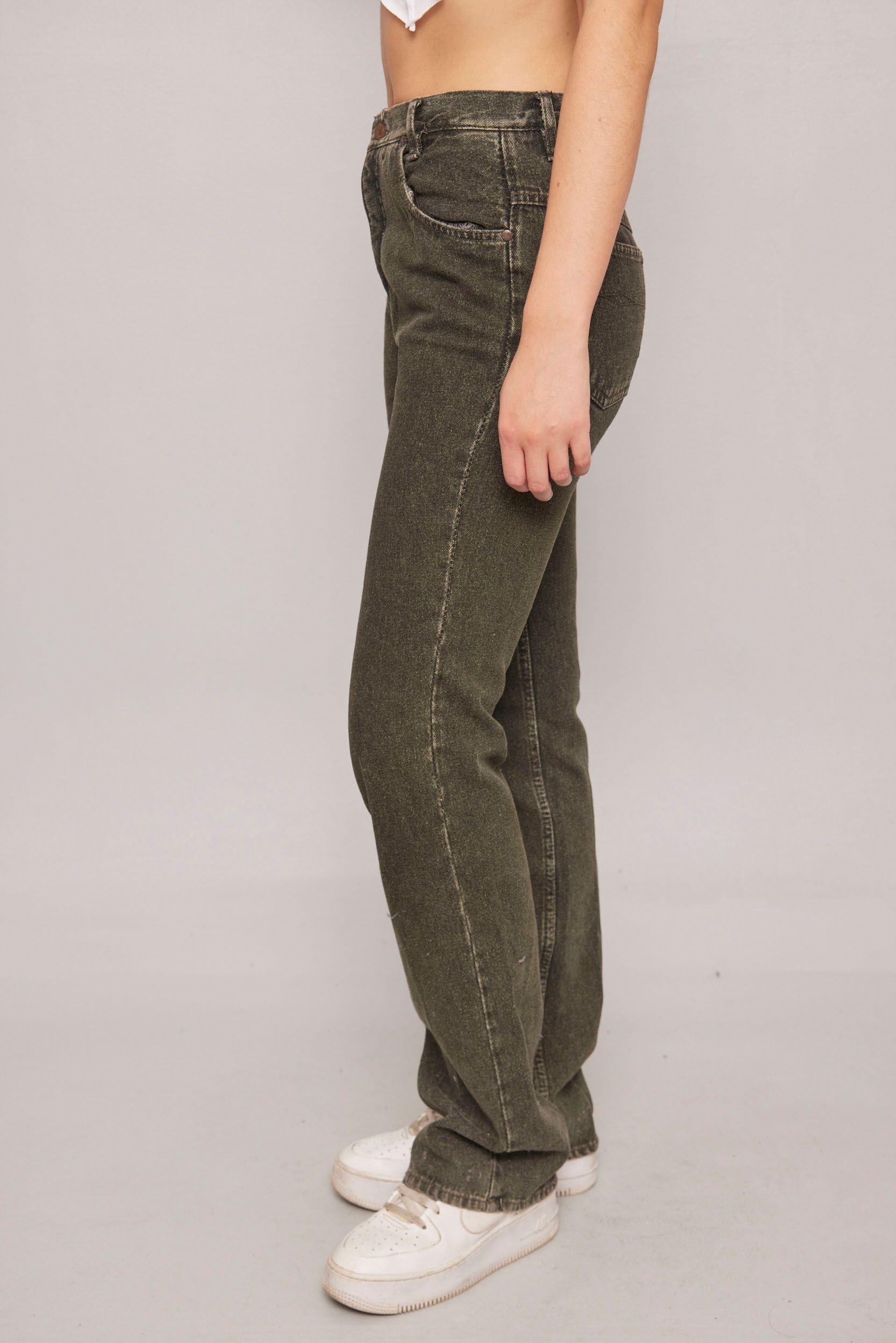 Jeans casual  verde musgo levis talla 36-1