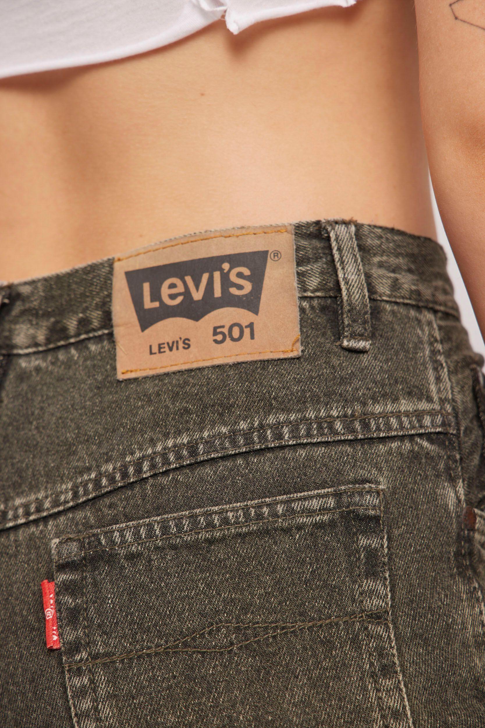 Jeans casual  verde musgo levis talla 36-3