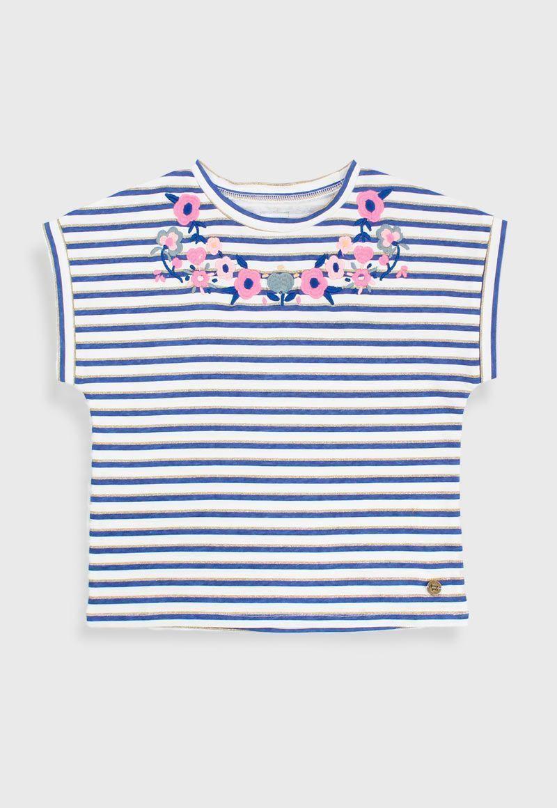Polera kids niña listada craft 282-0