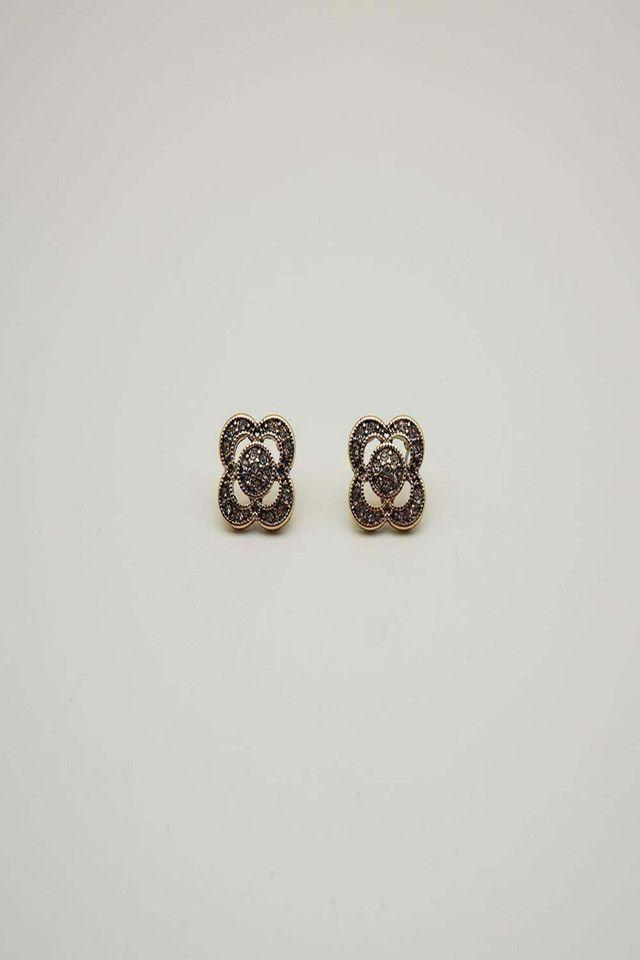 Aros Pegados Anne Dorados i-D-0