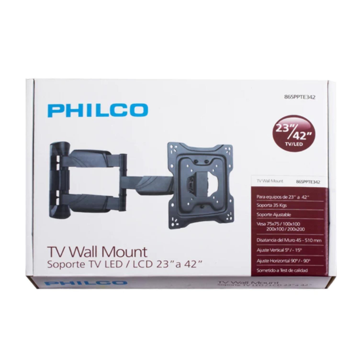 Soporte Tv LCD LED Smart Tv 23" A 42" Movible Metalico Philco-1