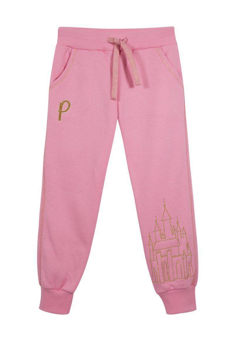 Pantalon de Buzo Niña Princesas P Rosado Disney-0