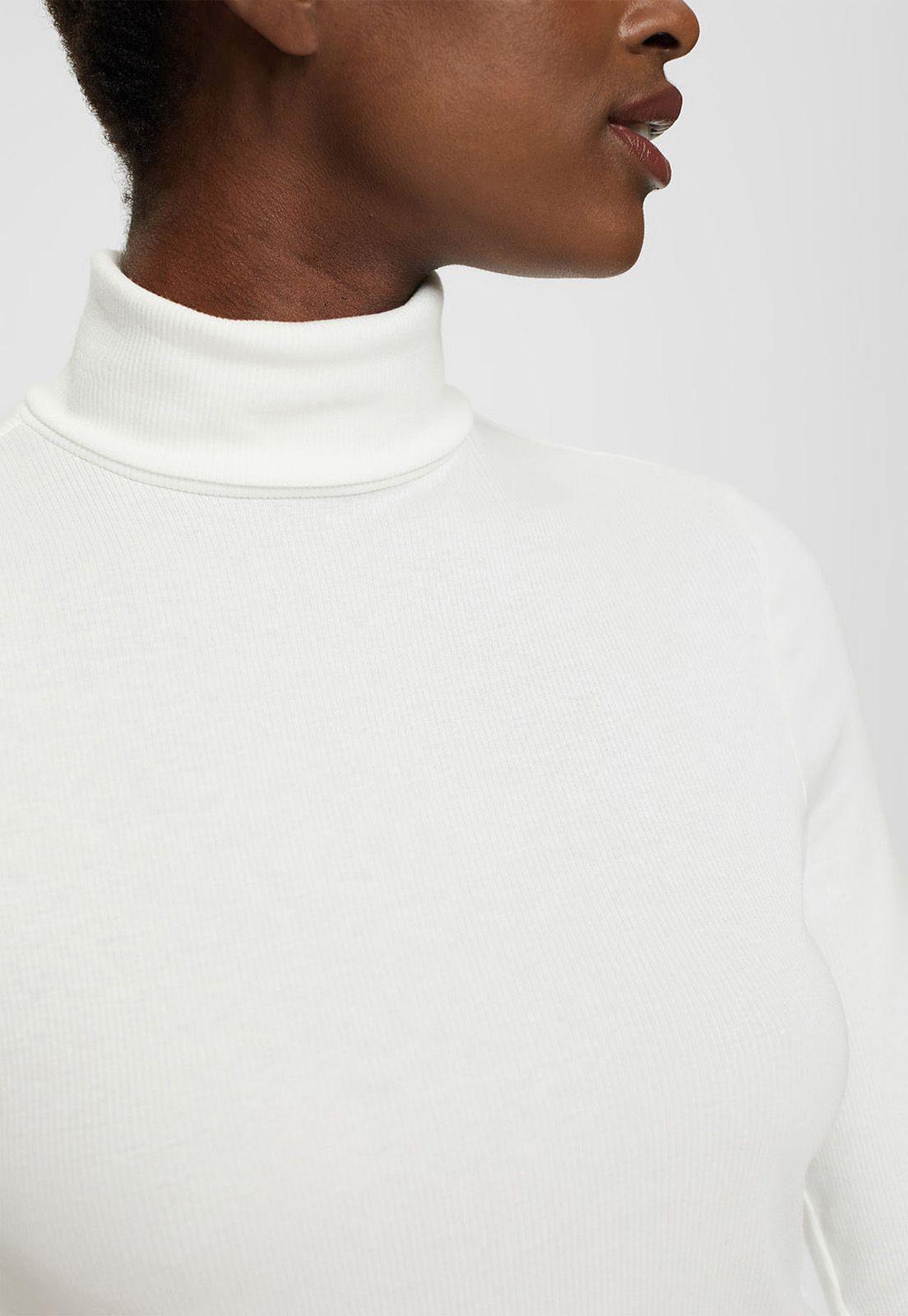 Polera Con Cuello Alto Mujer Esprit-2