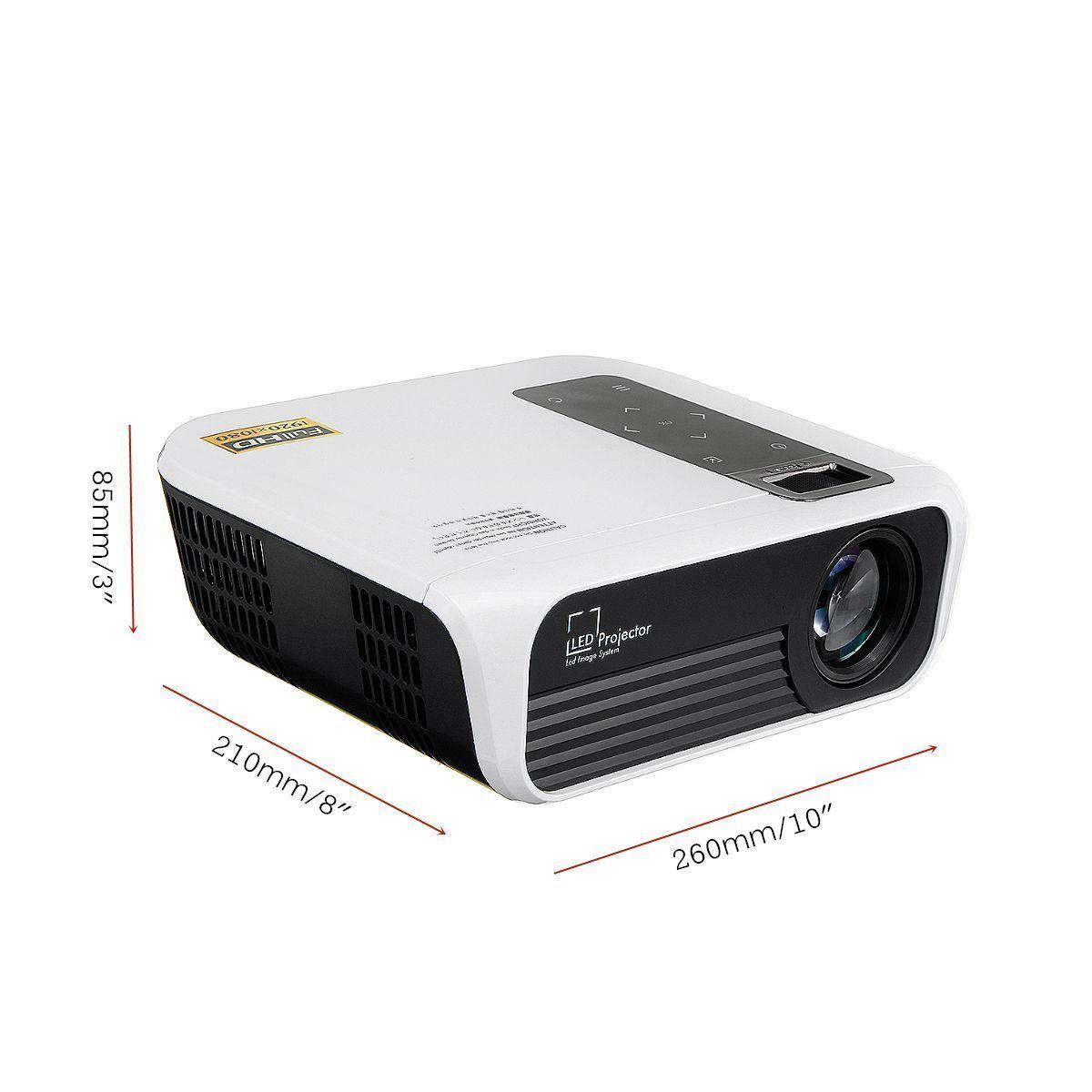 Proyector Led T8 Android WIFI Full HD 1080P 4500 Lux Miracast -5