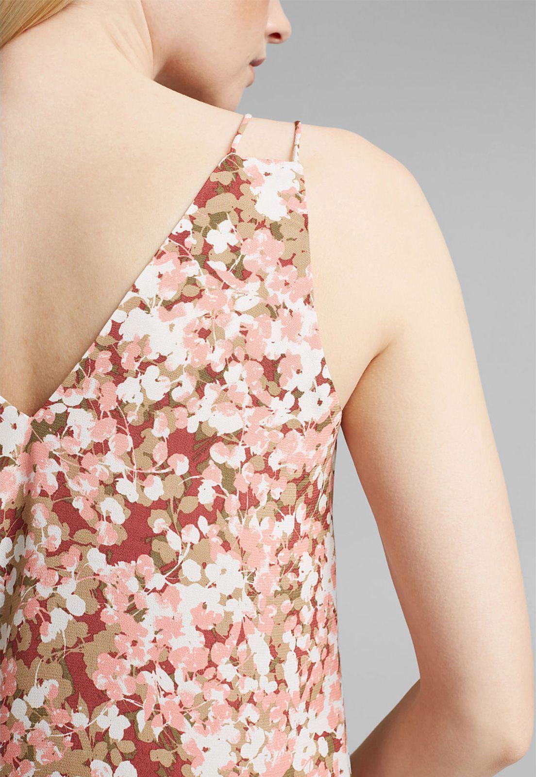 Blusa De Tirantes Con Estampado Esprit-2