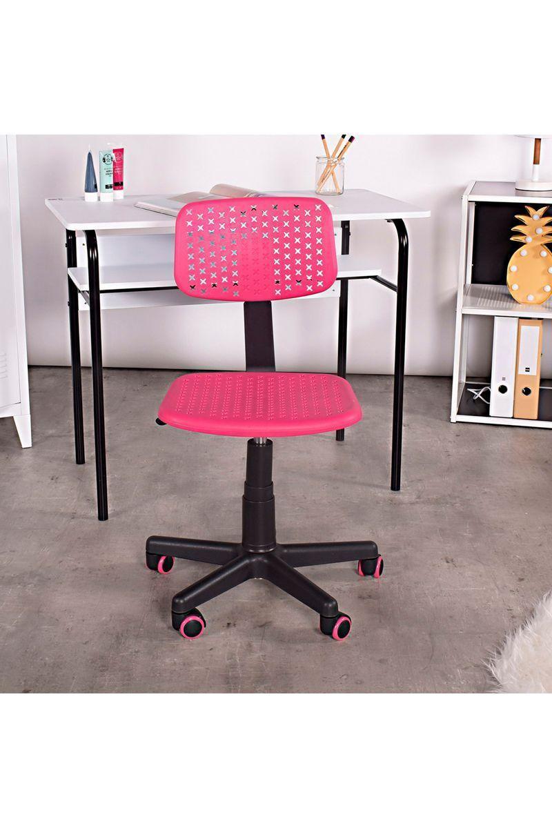 Silla de Oficina Colors Rosado-1