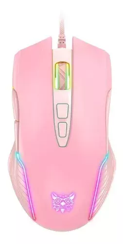 Mouse Gamer Cw905 Rosa-2