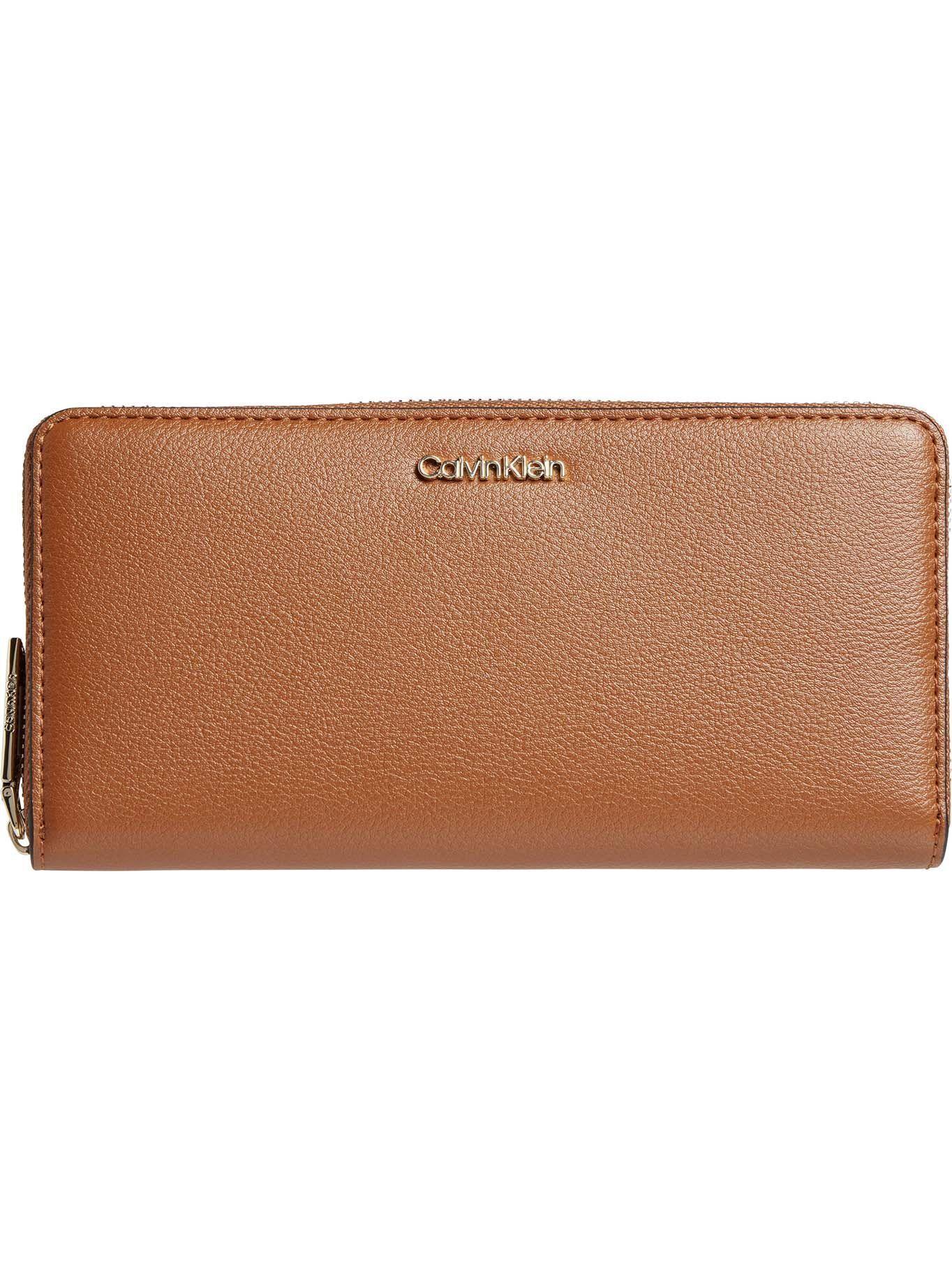 Billetera Ck Must Ziparound Café Calvin Klein-0