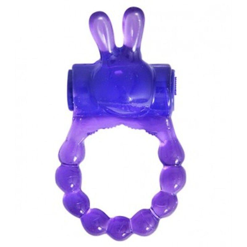 Anillo Vibrador Conejo Violeta-0