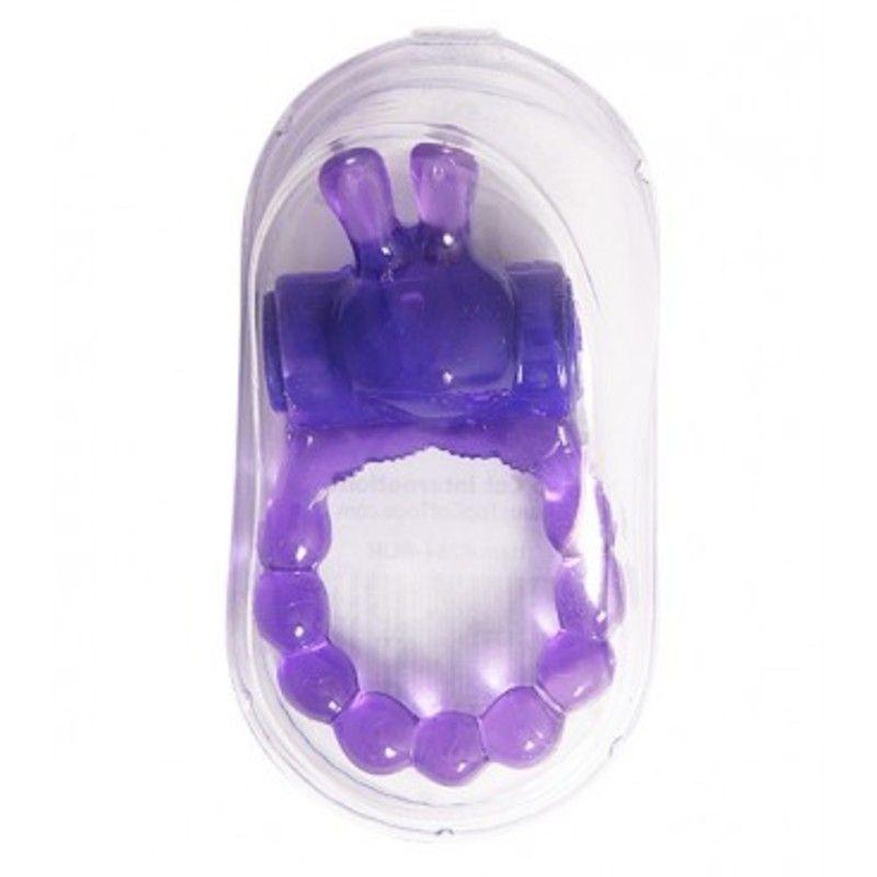 Anillo Vibrador Conejo Violeta-2