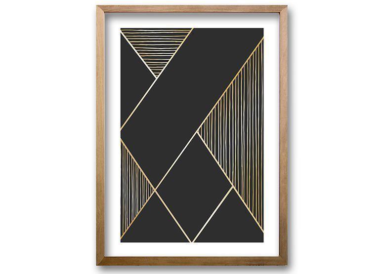 Cuadro ilustración Linealidad - 40x30 cm-0