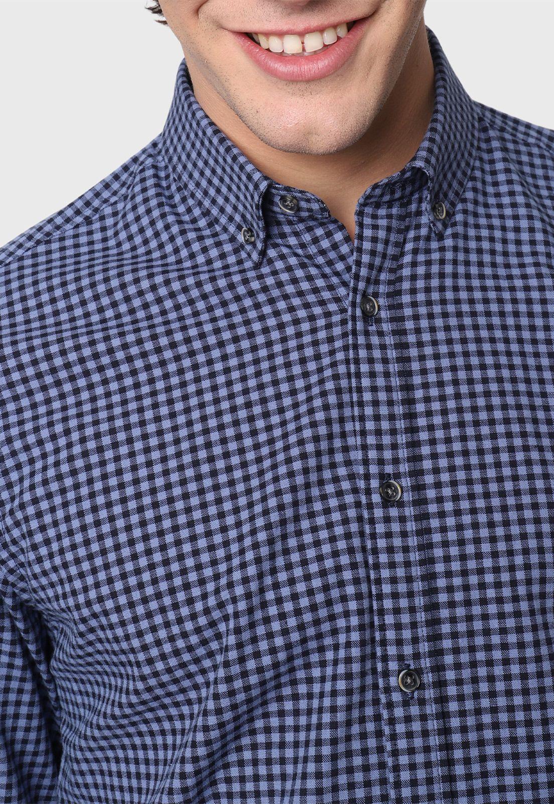 Camisa Oxford A Cuadros Arrow-3