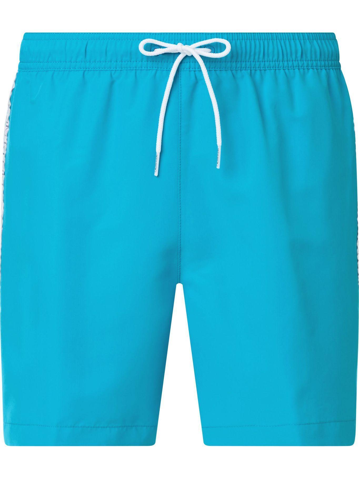 Traje de Baño Core Logo Azul Calvin Klein Hombre-0