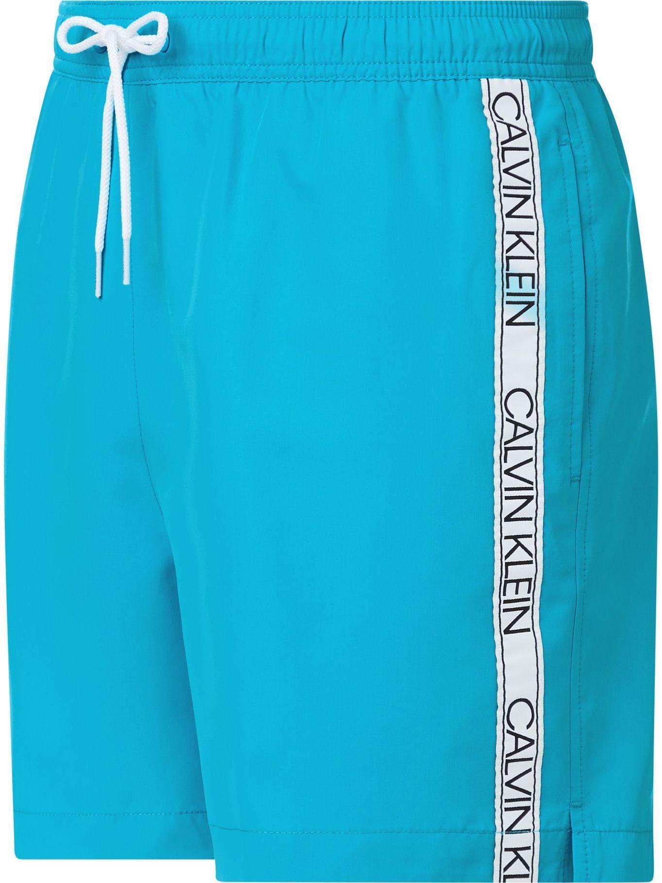 Traje de Baño Core Logo Azul Calvin Klein Hombre-4