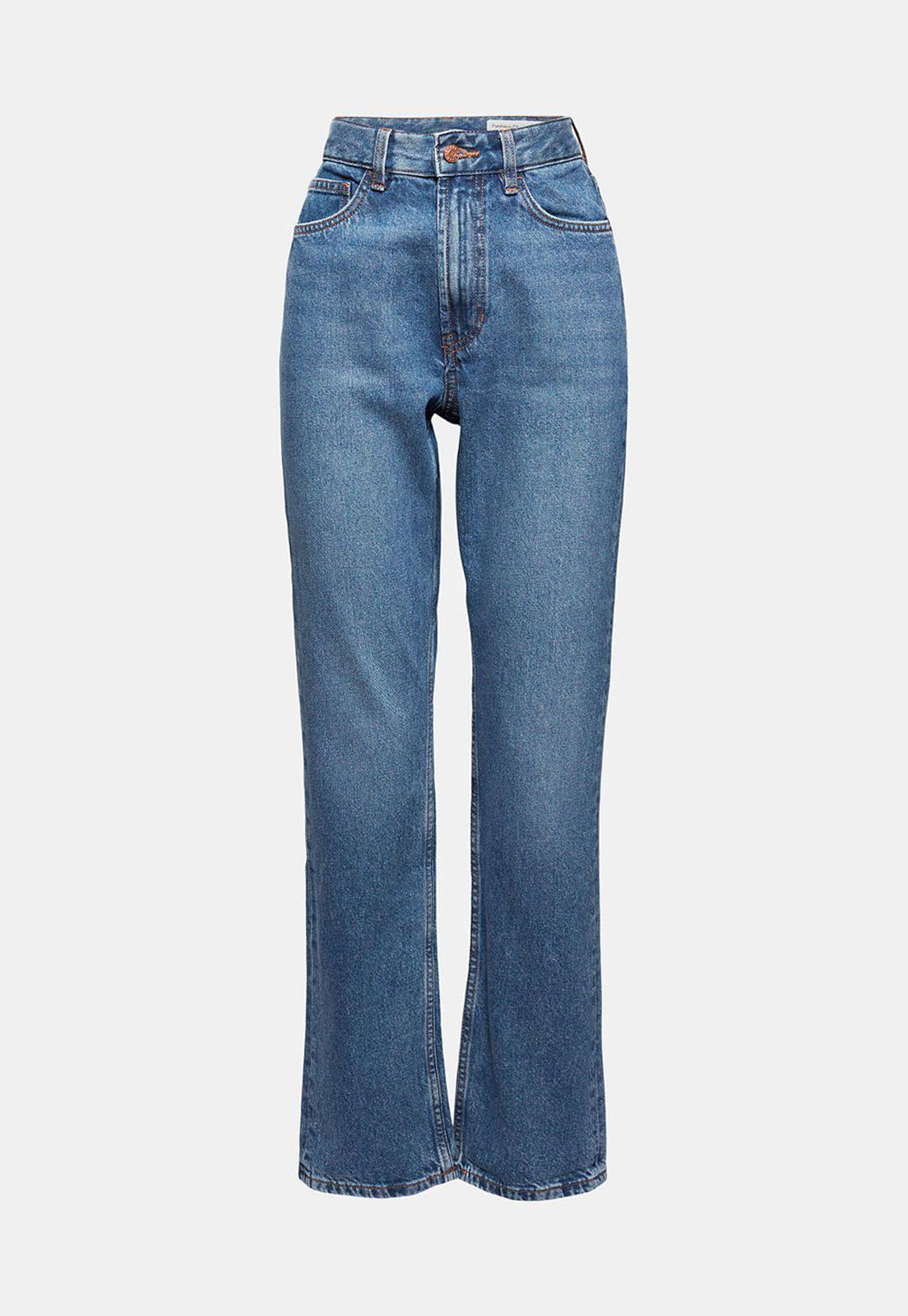 Jeans Mujer Straight High Rise Esprit-3