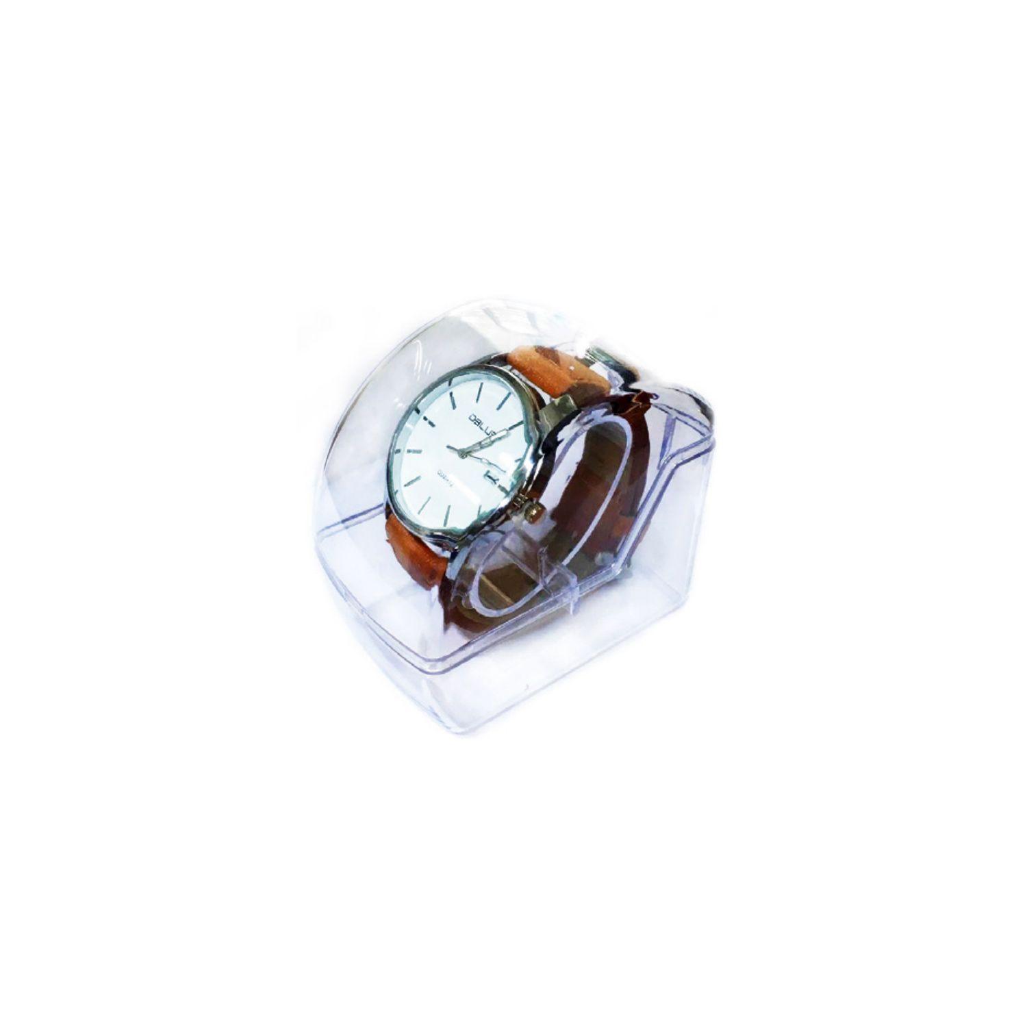 Reloj Pulsera Clásico Quartz Análogo Pulsera Café - PuntoStore-2