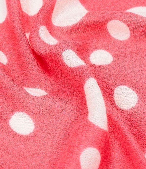 Bufanda oversize con lunares-1